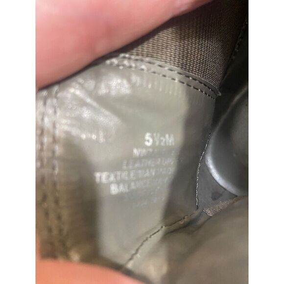 Nine West Brown Suede Leather Slip on Bootie Boots Women Size 5.5 - Picture 7 of 7